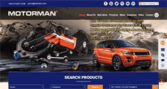 Desktop Screenshot of motormanautoparts.com